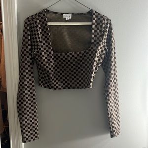 grey bandit top size small